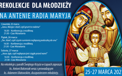 Rekolekcje dla młodzieży na antenie Radia Maryja