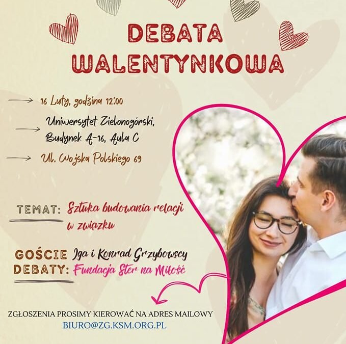 Debata Walentynkowa na Uniwersytecie Zielonogórskim